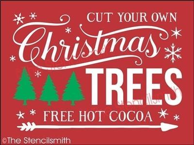 3717 - Cut your own Christmas TREES - The Stencilsmith