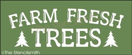 3720 - Farm Fresh Trees - The Stencilsmith