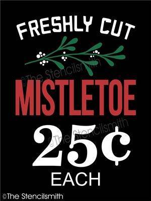 3849 - freshly cut MISTLETOE - The Stencilsmith