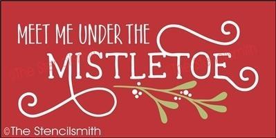 3850 - Meet me under the Mistletoe - The Stencilsmith