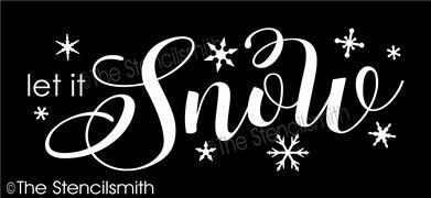 3881 - let it snow - The Stencilsmith