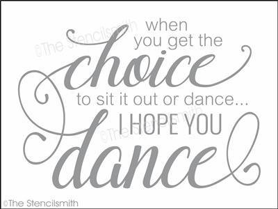 3921 - when you get the choice ... dance - The Stencilsmith