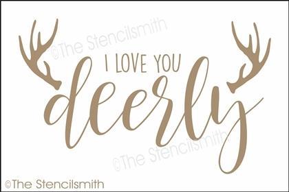 3953 - I love you deerly - The Stencilsmith