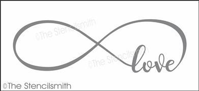 3955 - love (infinity) - The Stencilsmith