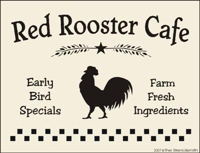 Red Rooster Cafe - The Stencilsmith