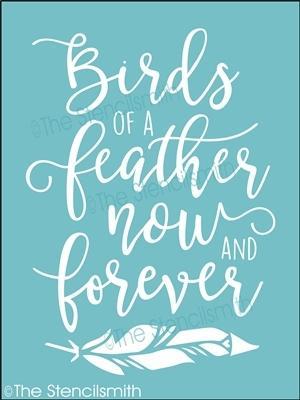 3999 - Birds of a feather now and forever - The Stencilsmith