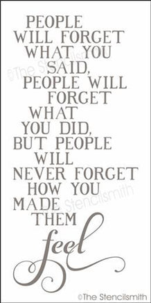 4037 - people will forget - The Stencilsmith