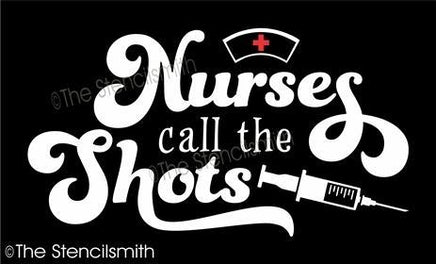 4058 - nurses call the shots - The Stencilsmith