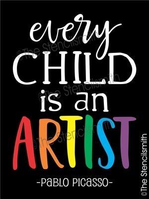 4112 - Every child is an artist - The Stencilsmith