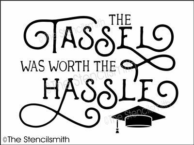 4119 - The tassel is worth the hassle - The Stencilsmith
