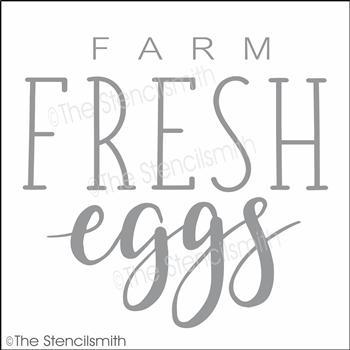 4142 - Farm Fresh Eggs - The Stencilsmith