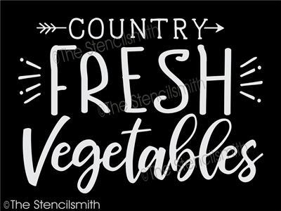 4143 - Country Fresh Vegetables - The Stencilsmith