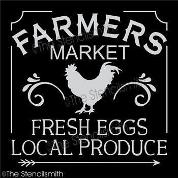 4145 - Farmers Market - The Stencilsmith