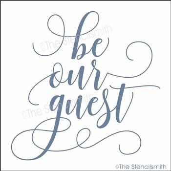 4155 - be our guest - The Stencilsmith