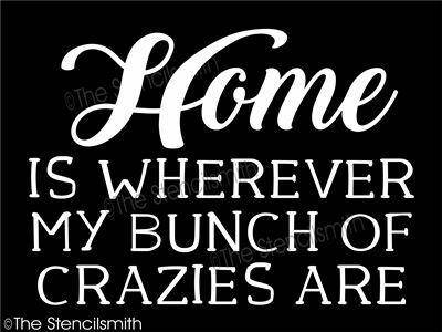 4164 - Home is wherever my bunch - The Stencilsmith