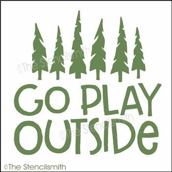 4167 - go play outside - The Stencilsmith
