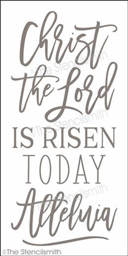4222 - Christ the Lord is Risen Today - The Stencilsmith