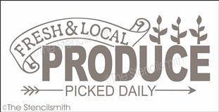 4231 - Fresh Local Produce - The Stencilsmith
