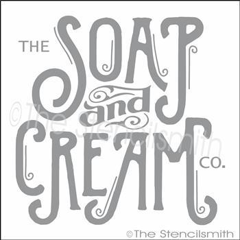 4255 - The Soap and Cream Co - The Stencilsmith