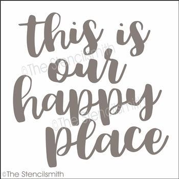 4274 - this is our happy place - The Stencilsmith