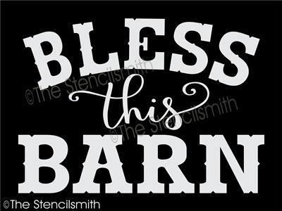 4317 - Bless this Barn - The Stencilsmith