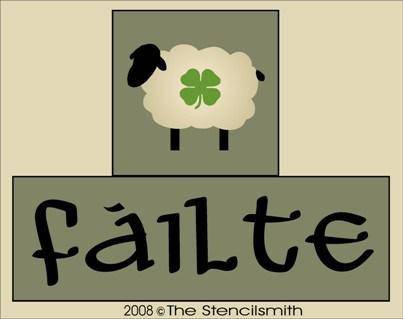 431 - Failte - BLOCK - The Stencilsmith