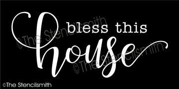 4357 - bless this house - The Stencilsmith