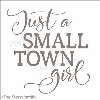 4359 - just a small town girl - The Stencilsmith