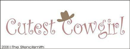 441 - Cutest Cowgirl - The Stencilsmith