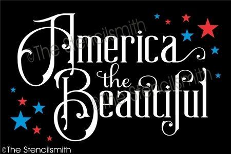 4426 - America the Beautiful - The Stencilsmith