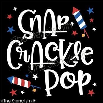 4429 - snap crackle pop - The Stencilsmith
