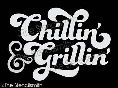 4448 - chillin' & grillin' - The Stencilsmith