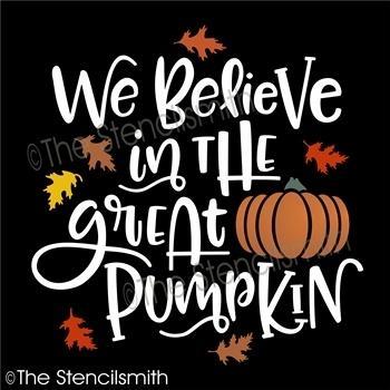 4500 - We believe in the great pumpkin - The Stencilsmith