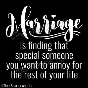 4503 - Marriage is finding that special - The Stencilsmith
