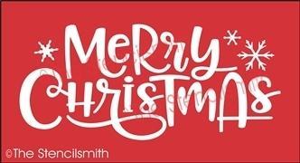 4513 - Merry Christmas - The Stencilsmith