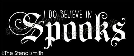 4518 - I do believe in spooks - The Stencilsmith
