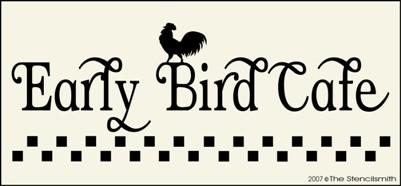 Early Bird Cafe - The Stencilsmith