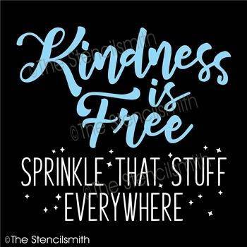 4541 - Kindness is Free - The Stencilsmith