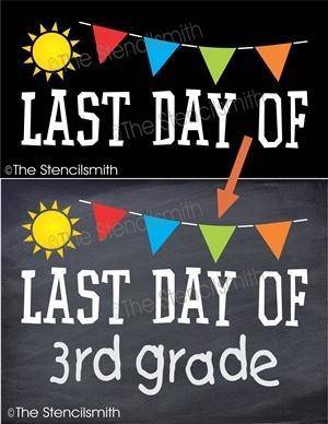 4554 - Last Day of School - The Stencilsmith