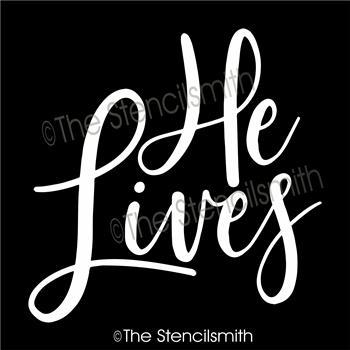 4598 - He Lives - The Stencilsmith