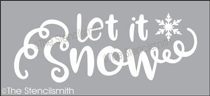 4615 - let it snow - The Stencilsmith
