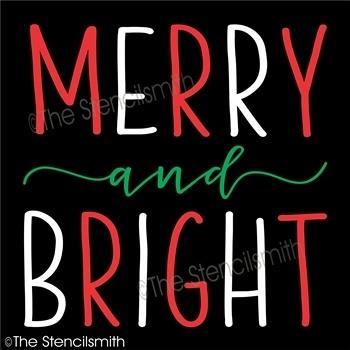 4680 - Merry and Bright - The Stencilsmith