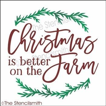 4711 - Christmas is better on - The Stencilsmith