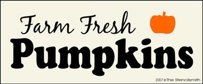 Farm Fresh Pumpkins - The Stencilsmith