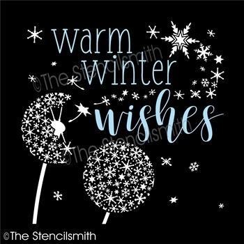 4768 - warm winter wishes - The Stencilsmith