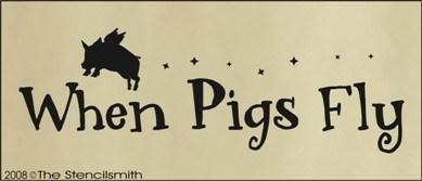 476 - When Pigs Fly - The Stencilsmith