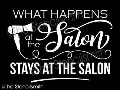 4848 - What happens at the Salon - The Stencilsmith