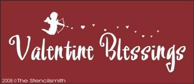 484 - Valentine Blessings - The Stencilsmith