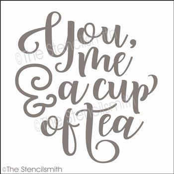4850 - You, me & a cup of tea - The Stencilsmith