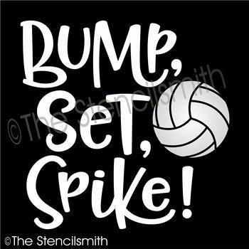 4872 - Bump Set Spike - The Stencilsmith